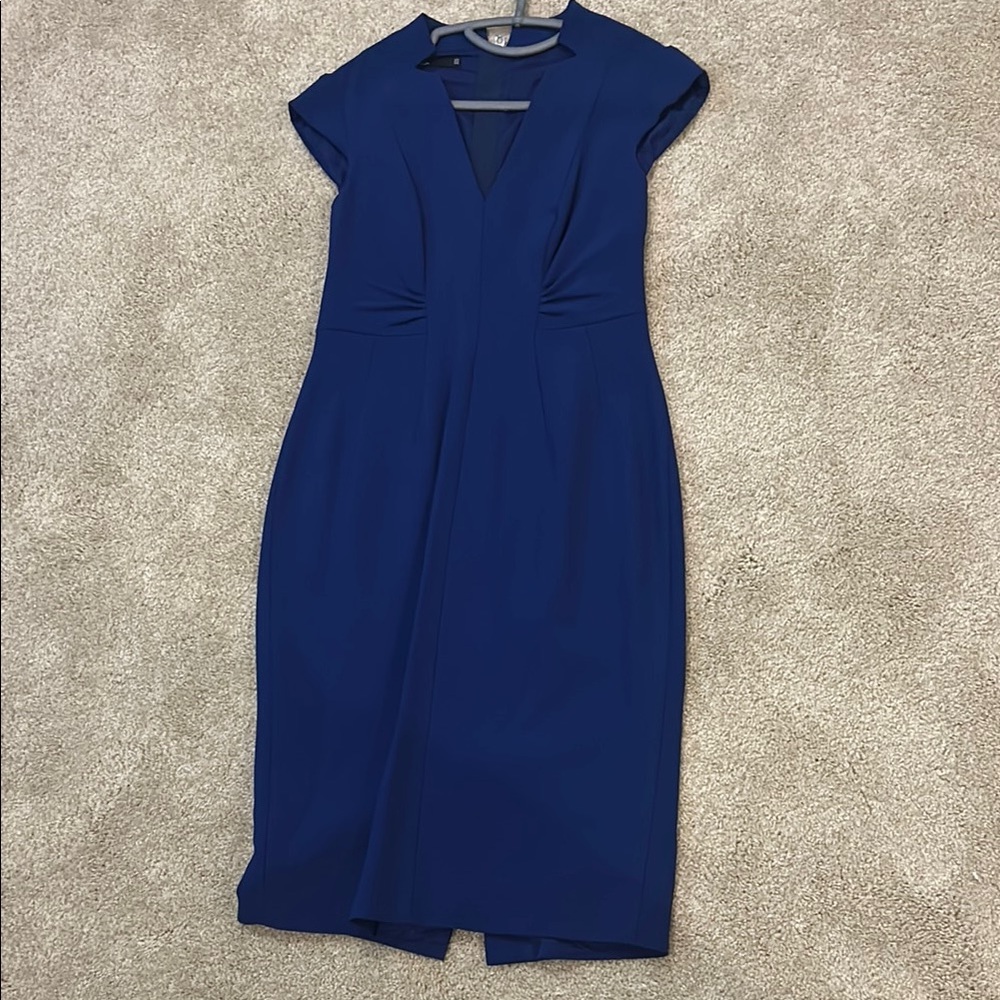 Elegant Blue Women's Dress